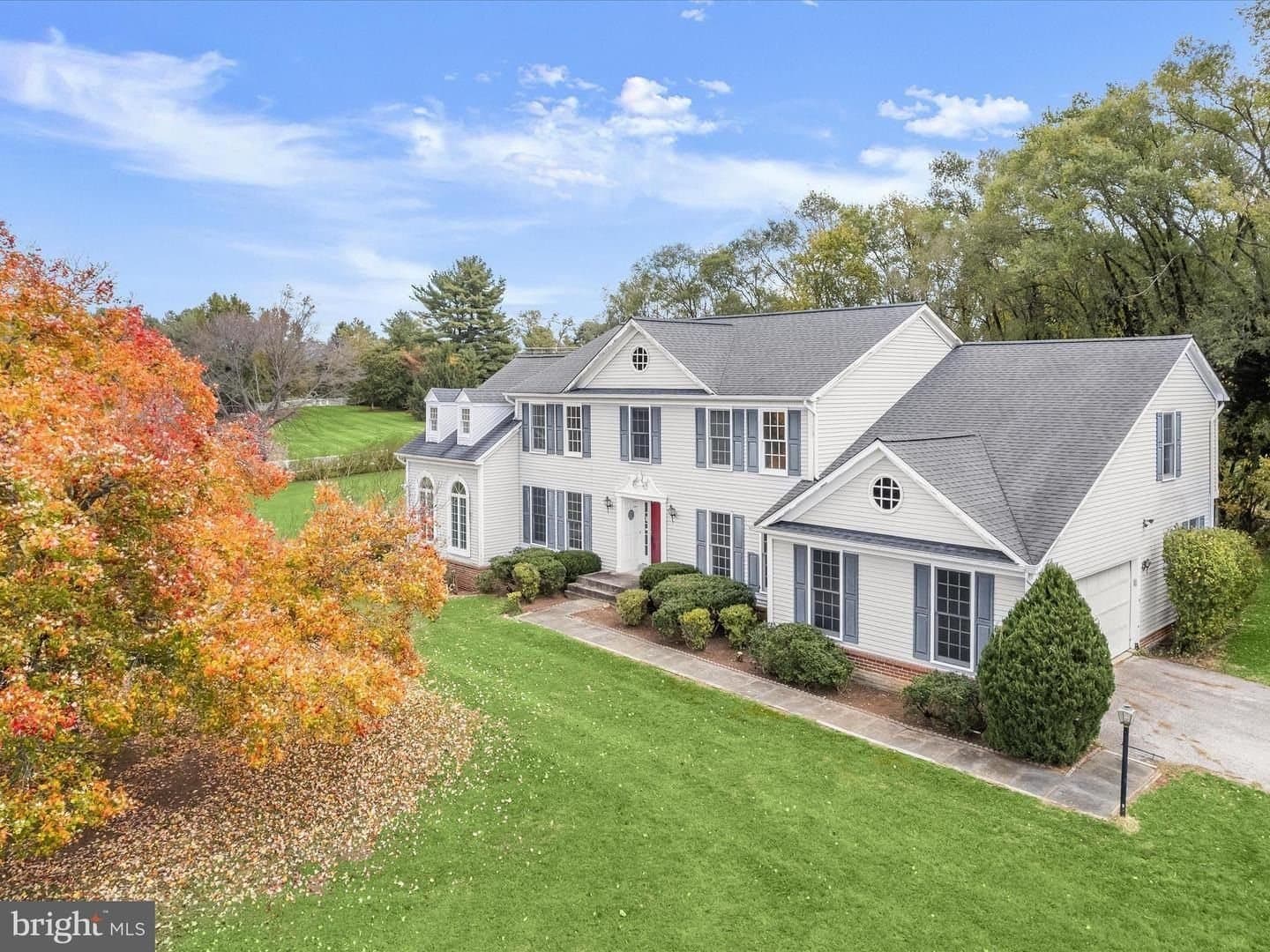 Single-family colonial home in Fulton, Howard County, Maryland